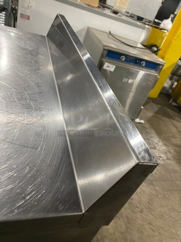 True Commercial Single Door Lowboy/Worktop Freezer! With Back Splash! All Stainless Steel! Model: TWT27F SN: 7698538 115V 60HZ 1 Phase - Image 9 of 10