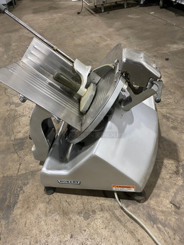 Hobart Commercial Countertop Deli/Meat Slicer! All Stainless Steel! Model: 2812 SN: 561188032 120V 60HZ 1 Phase - Image 3 of 11