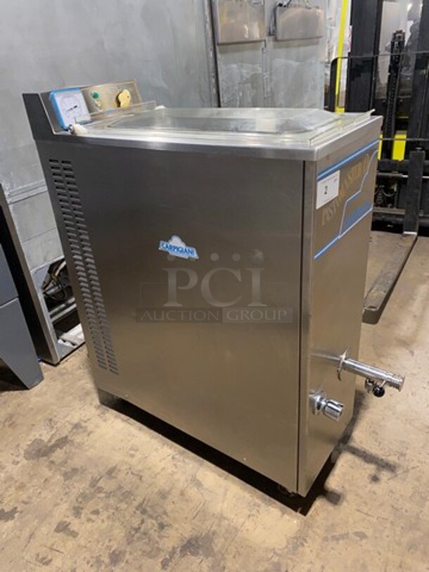 NICE! Carpigiani Commercial Floor Style Pasteurizer Machine! All Stainless Steel! Model PASTOMASTER60 Serial 470888! 220V 3Phase! On Casters! - Image 2 of 9