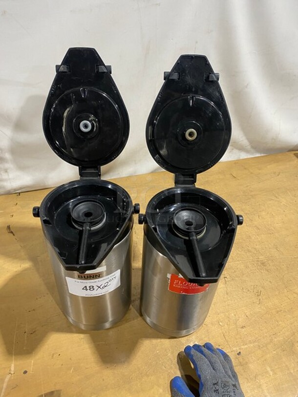 Bunn Commercial Stainless Steel Lever Action Airpots! Model: 32130.0000! 2X Your Bid!  - Image 7 of 7