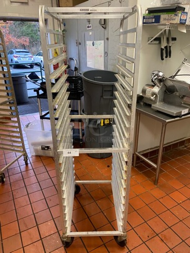 Channel Metal Commercial Pan Transport Rack! On Casters! Model: 401AC - Image 1 of 5