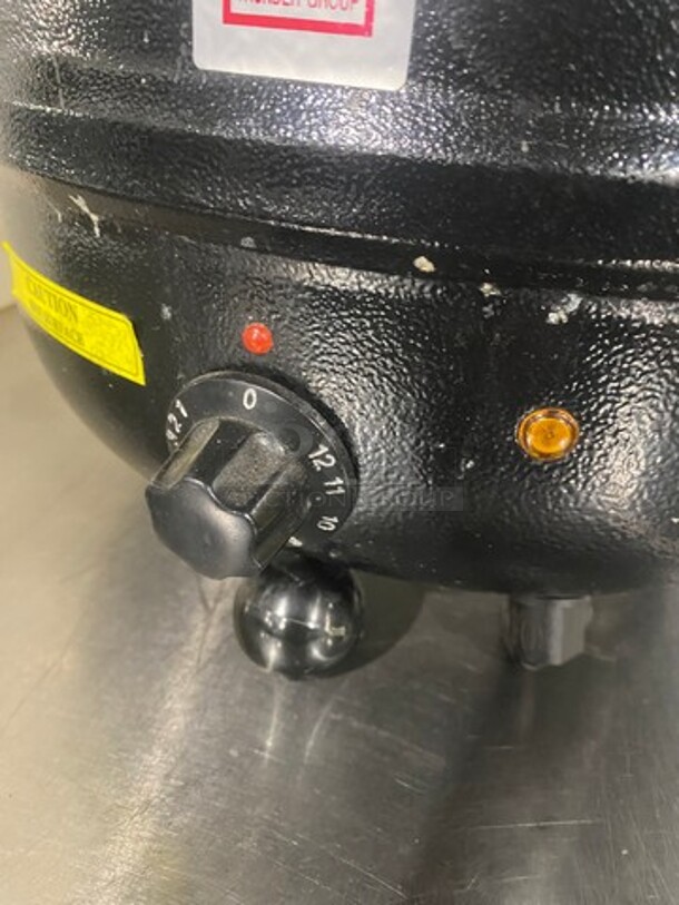 Thunder Group Commercial Countertop Food Warmer Soup Kettle! MODEL SEJ30000C SN:99170019 120V - Image 4 of 7