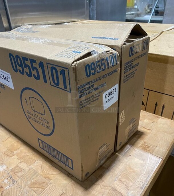 BRAND NEW IN BOX! Kimberly-Clark Toilet Paper Dispenser! MODEL 09551 2X Your Bid! - Image 2 of 7