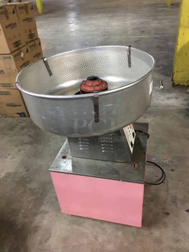 AWESOME! Gold Medal Commercial Cotton Candy/Candy Floss Machine! Electric Powered! All Stainless Steel! Model: 3017SS SN: 25206 120V 60HZ - Image 4 of 8