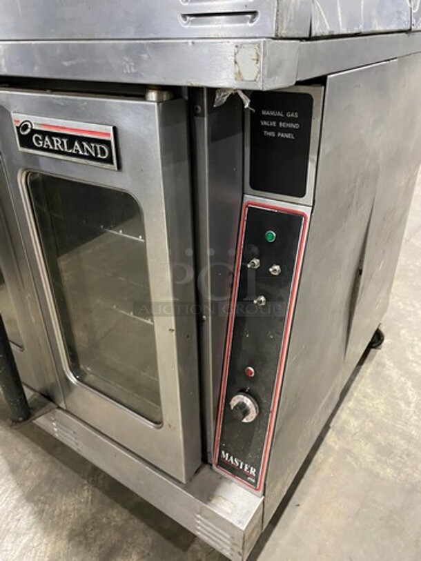 Garland Commercial Gas Powered Double Deck Convection Oven! With View Through Doors! Metal Oven Racks! All Stainless Steel! On Casters! 2x Your Bid Makes One Unit! - Image 8 of 10