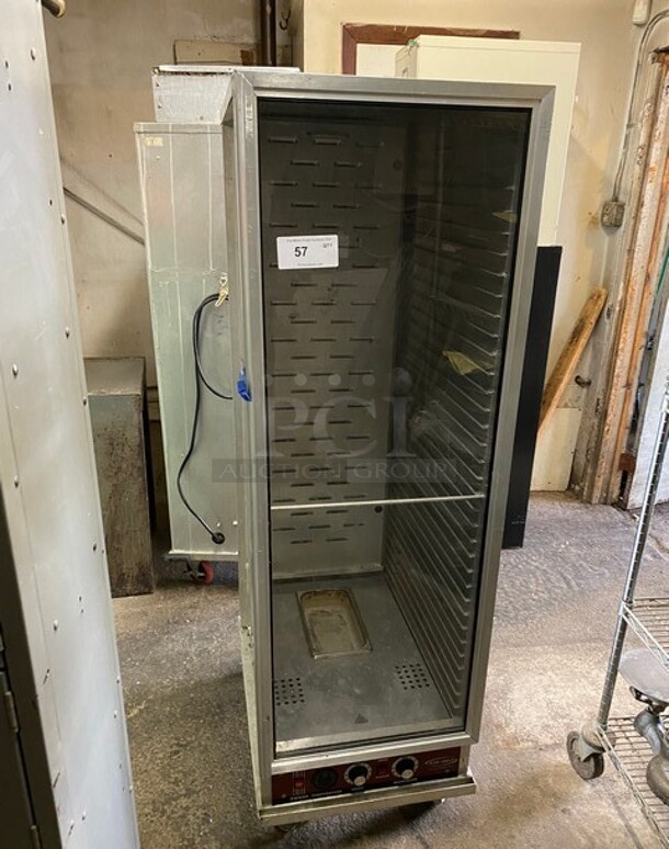 Win Holt Full Height Insulated Mobile Heated Cabinet! Working When Removed! MODEL INHPL-1836C 120V 
