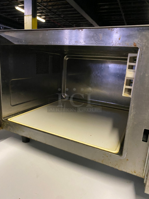 Solwave Commercial Countertop Microwave Oven! With View Through Door! All Stainless Steel! Model: 180MW1000D SN: 151000146 120V 60HZ 1 Phase - Image 6 of 8