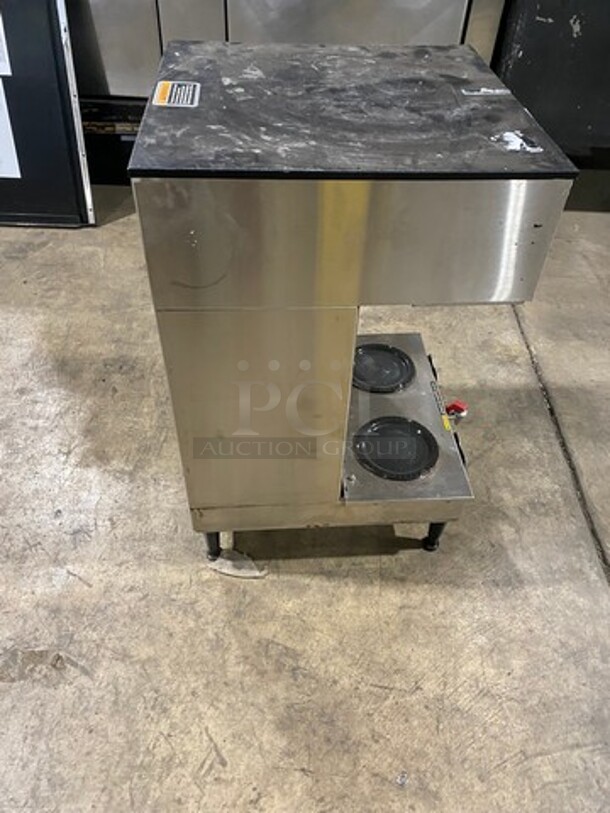 Bunn Commercial Countertop Dual Coffee Brewing Machine! With Hot Water Line! All Stainless Steel! On Small Legs! Model: DUAL SN: DUAL126259 120V 60HZ 1 Phase - Image 3 of 8