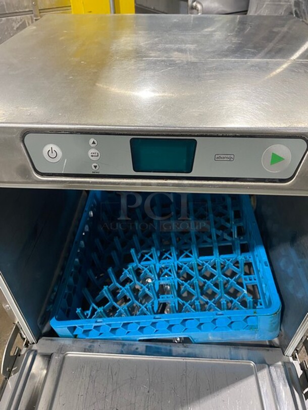 Sweet! LATE MODEL Hobart Commercial Under The Counter Dishwasher! With Dish Rack! All Stainless Steel! Model LXER Serial 231186908! 120/208-240V 1Phase! - Image 7 of 10