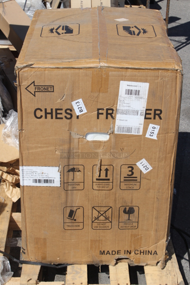BRAND NEW SCRATCH & DENT! Galaxy CF5 Commercial Chest Freezer - 5.2 cu. ft. S/N:Т2277423XBD15523A028 30-1/8x22x33-1/2 - Image 5 of 6