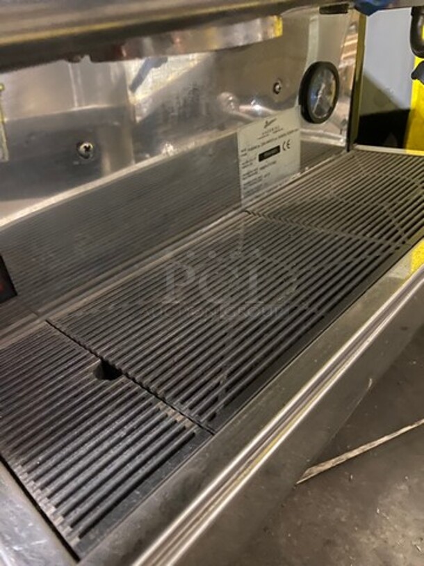 Flymax Commercial Countertop 2 Group Espresso Machine! Model: PUB2M SN: P2M0021 220/240V 60HZ 1 Phase - Image 7 of 9