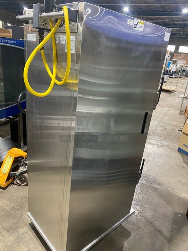 Nice! Cres Cor Commercial Roast-N-Hold Oven! With Split Doors! Electric! All Stainless Steel! On Casters! MODEL CO151F1818B2083 SN:212907 208V 60HZ 3 Phase! Working When Removed!  - Image 4 of 10