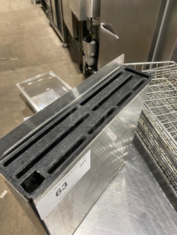 Edlund Commercial Solid Stainless Steel Knife Rack! Model: KR699 - Image 7 of 7