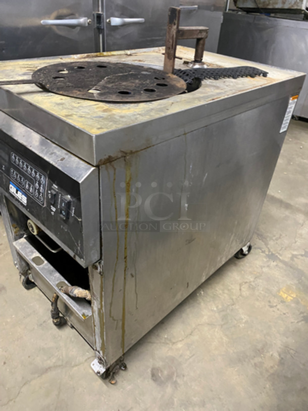 Giles Commercial Electric Powered Fryer! All Stainless Steel! On Casters! - Image 2 of 9
