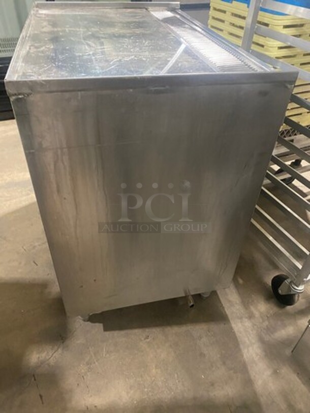 Commercial Worktop/Beverage Service Station! With Shelf Storage Space Underneath! All Stainless Steel! On Legs! - Image 4 of 7