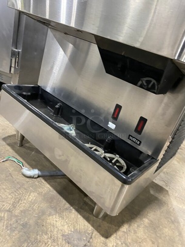 Hoshizaki Commercial Countertop Ice/Water Machine Dispenser Combo! All Stainless Steel! On Legs! Model: DCM500BAHOS SN: H04995D 115V 60HZ 1 Phase - Image 7 of 8