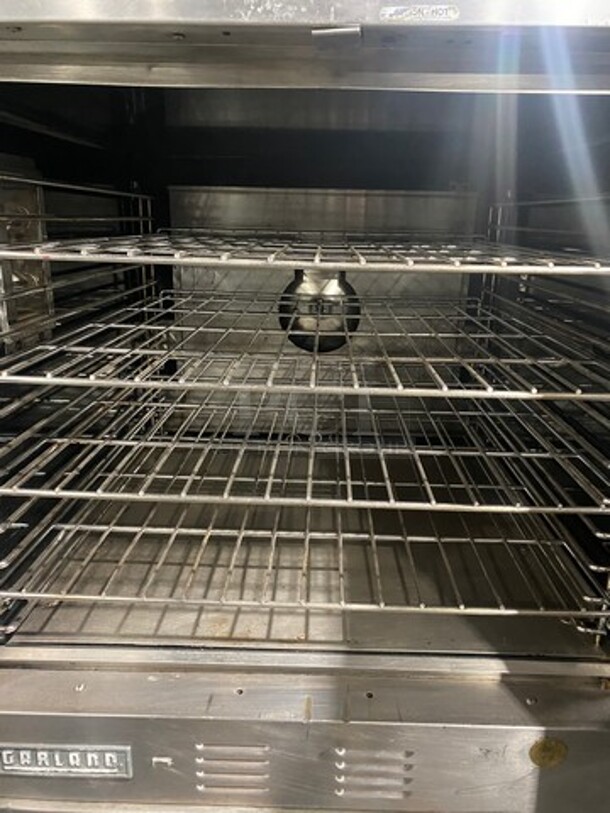 Garland Commercial Gas Powered Double Deck Convection Oven! With View Through Doors! Metal Oven Racks! All Stainless Steel! On Casters! Master Series! 2x Your Bid Makes One Unit! - Image 5 of 11