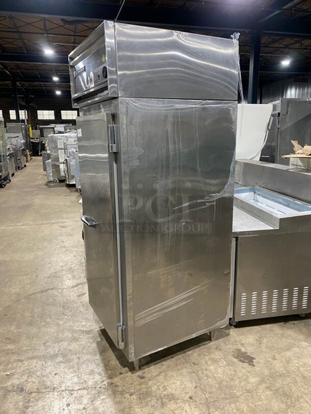 Victory Commercial Single Door Reach In Freezer! All Stainless Steel! On Legs! Model: FS1DS7EW SN: B0380890 115V 60HZ 1 Phase - Image 2 of 9