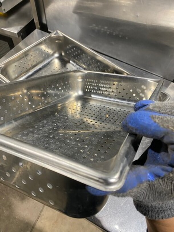 NEW! Perforated Pans! 2x Your Bid! - Image 4 of 5