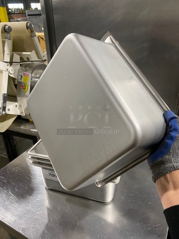 NEW! Vollrath Commercial Steam Table/ Prep Table Food Pans! All Stainless Steel! 4x Your Bid! - Image 5 of 7