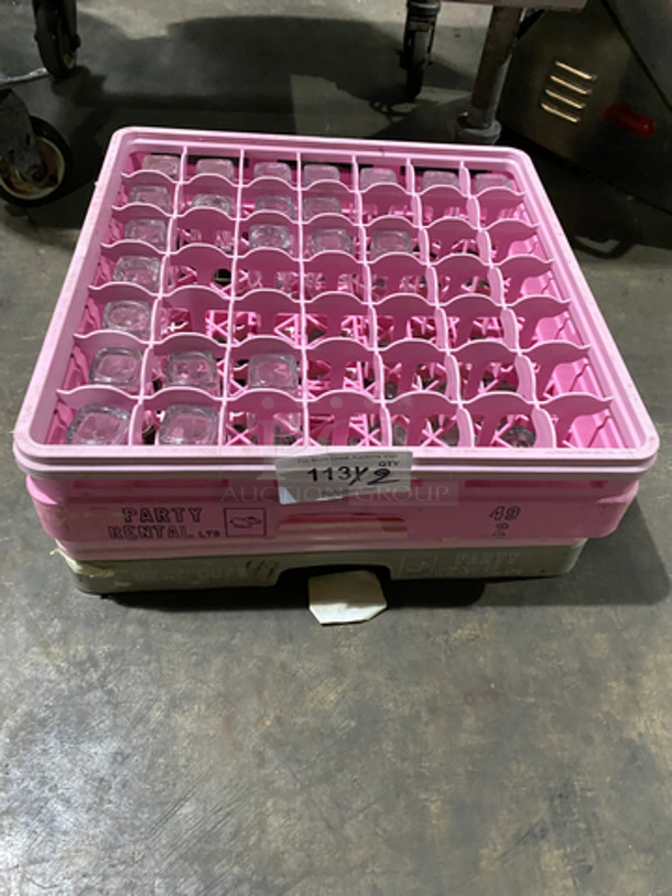Square Shot Glasses! Perfect For Liquor! 2x Your Bid! - Image 1 of 7