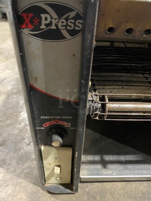 American Permanent Ware Commercial Countertop Conveyor Toaster! Stainless Steel Body! Model: XPRS SN: 0509D05350 120V 60HZ 1 Phase - Image 8 of 8