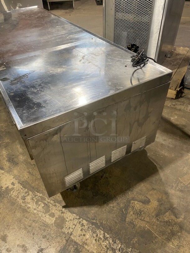 True Commercial Refrigerated 4 Drawer Chef Base! All Stainless Steel! On Casters! Model TRCB-79 Serial 13349838! 115V 1 Phase! - Image 4 of 7