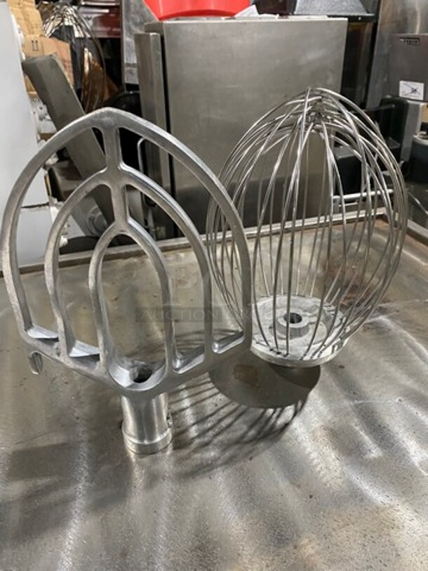 GREAT! Adcraft Commercial 20QT Planetary Mixer! With Mixing Bowl And Bowl Guard! With Whisk, Paddle, And Spiral Hook Attachments! Model: PM20 SN: 1605204 120V 60HZ 1 Phase - Image 8 of 9