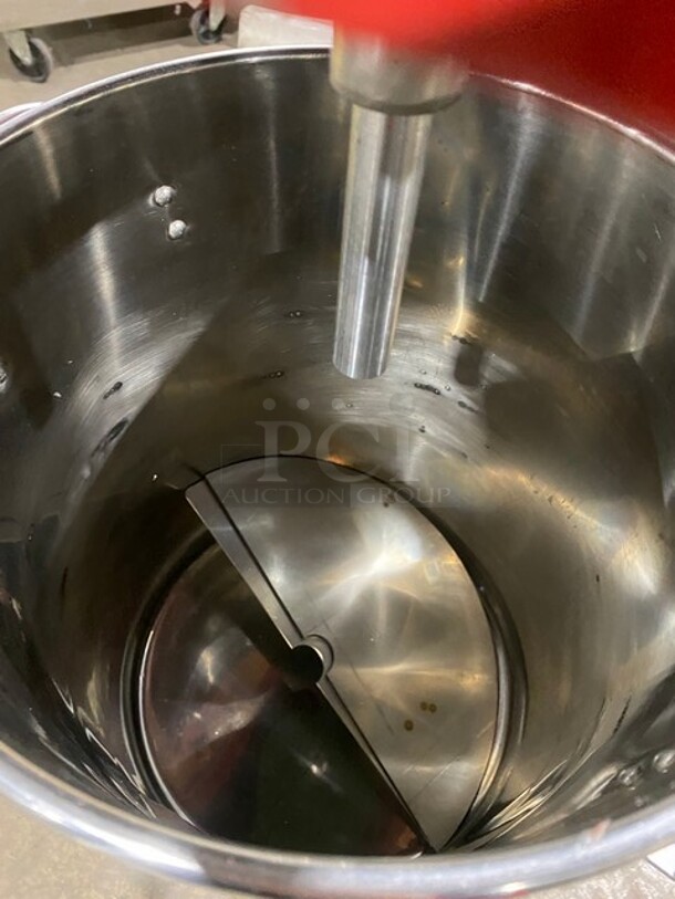 WOW! Attias Commercial Heavy Duty Chocolate Kettle Mixer! 115V 1 Phase! Model: USA30!  - Image 5 of 8
