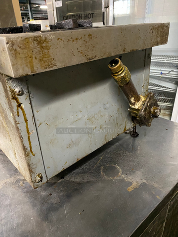 Garland Commercial Natural Gas Powered Countertop 2 Burner Stock Pot Range! All Stainless Steel! On Legs! - Image 3 of 8