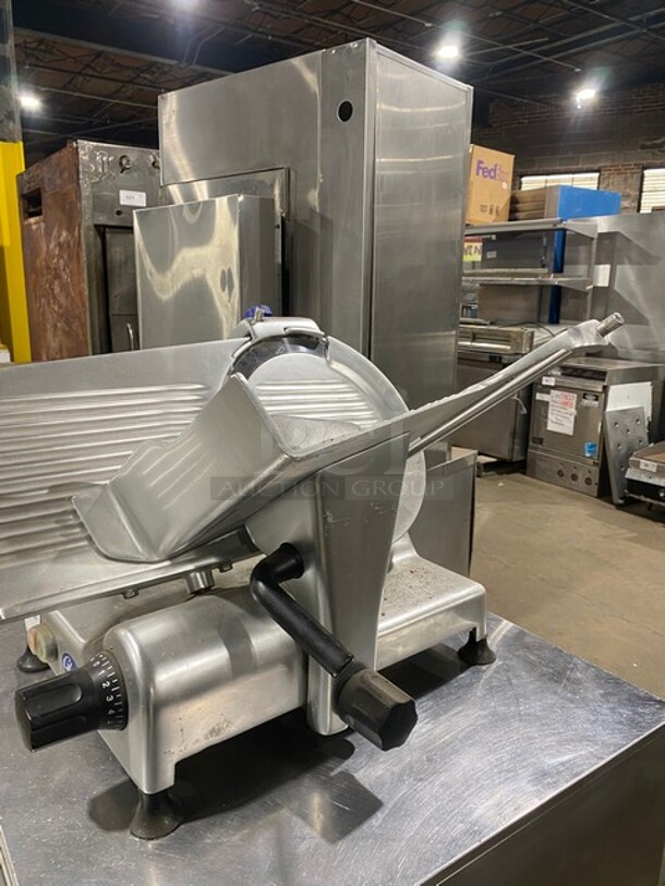 Globe Commercial Countertop Deli/ Meat Slicer! All Stainless Steel! Model: G12 SN: 534060 115V 60HZ 1 Phase - Image 3 of 8