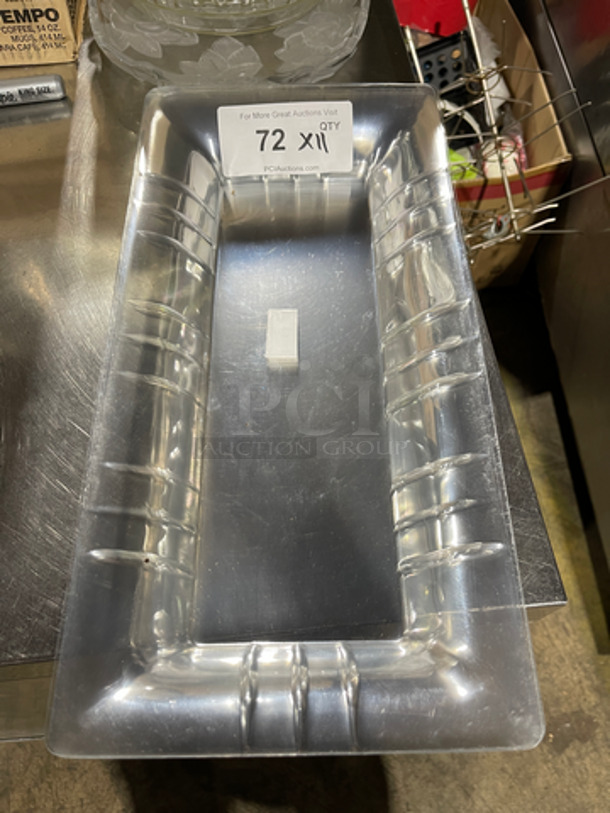 Clear Plastic Food Tray Liners! 11x Your Bid!