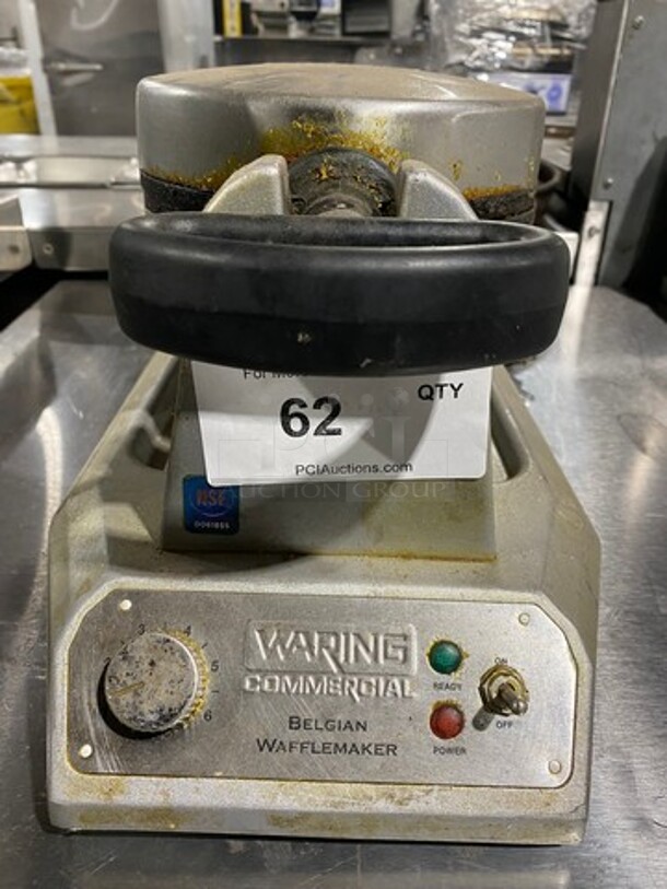 Waring Commercial Countertop Belgian Waffle Maker! Model: WW180 120V - Image 1 of 9