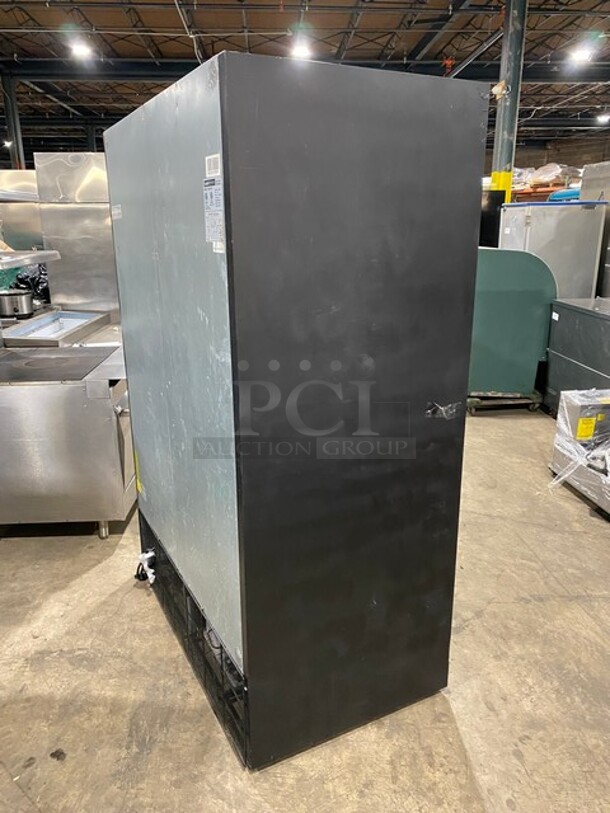 Central Commercial 2 Door Reach In Cooler Merchandiser! With View Through Doors! With Poly Coated Racks! Model: 69K112HC SN: 20020313 115V 60HZ 1 Phase - Image 4 of 8