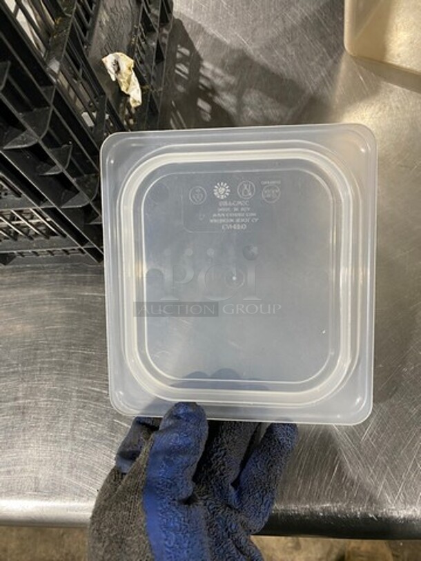 ALL ONE MONEY! Cambro Clear Poly Food Container Lids! - Image 5 of 5