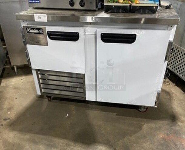 LATE MODEL! 2019 Leader Commercial Refrigerated 2 Door Lowboy! All Stainless Steel! On Casters! Model: NLB48 SN: NC06L2503 115V 60HZ 1 Phase - Image 1 of 8