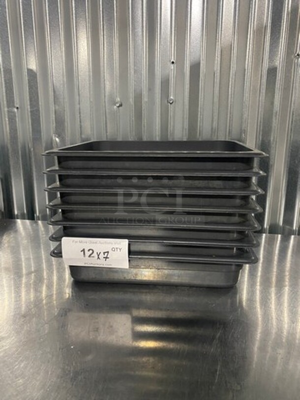 Cambro 1/2 Drop In Pans! 7 X Your Bid!