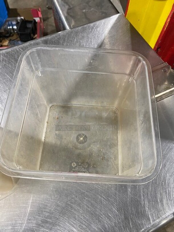 Cambro Assorted Size Clear Poly Food Containers! 9x Your Bid! - Image 5 of 6