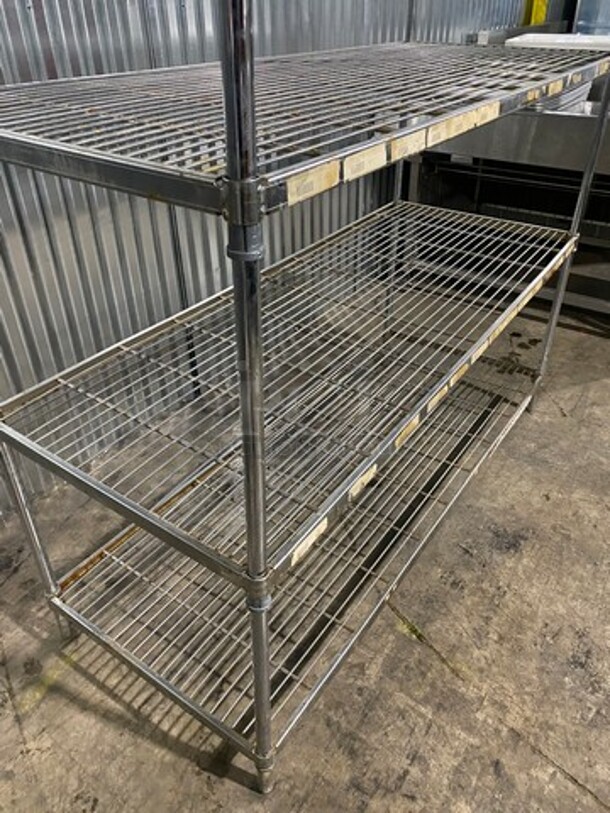 BEAUTIFYL! Postmaster Commercial 6 Tier Metal Shelf! On Legs! - Image 5 of 8
