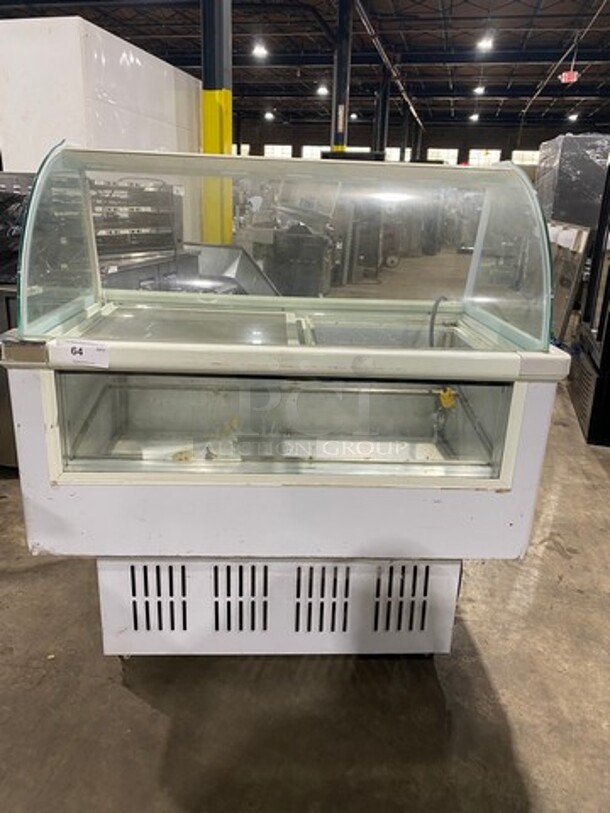 Starfish Commercial Refrigerated Ice Cream Dipping Cabinet/Display Case! Model: SM12 SN: SM217022106 220V