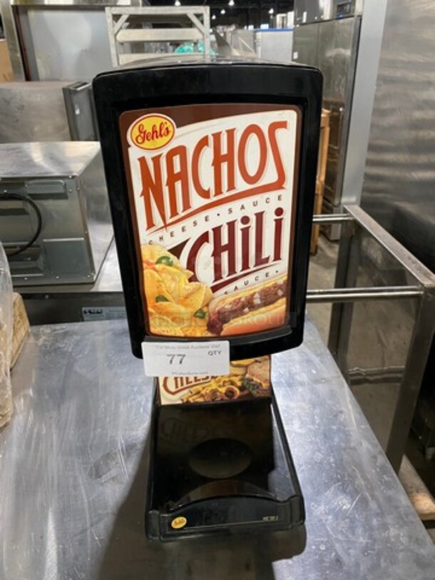 Gehl Foods Commercial Countertop Hot Cheese/ Chili Dispenser! Model: HT201 SN: HT2329912 120V - Image 1 of 7