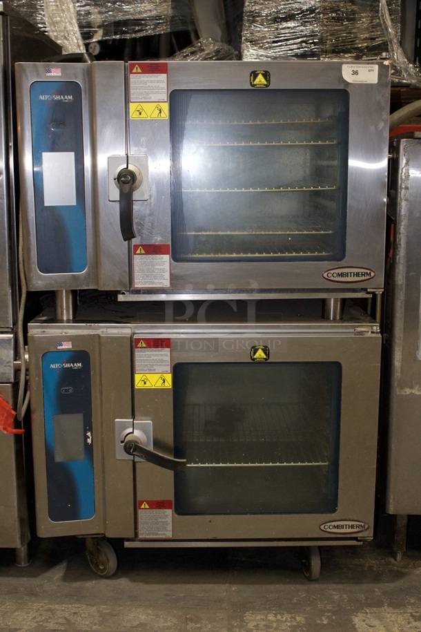 Alto-Shaam 7.14 ESI Combi-Therm Double Stack On Casters 208-240v 3ph 14500-19000 60hz - Image 1 of 7