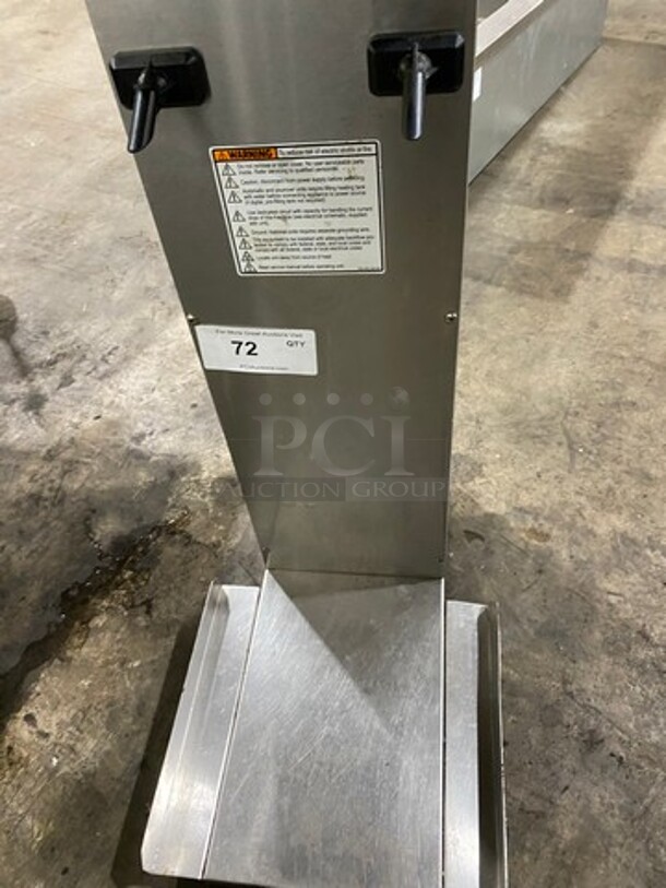 Curtis Commercial Countertop Iced Tea Brewer Machine! All Stainless Steel! Model: RTB SN: 13262793 120V 60HZ 1 Phase - Image 8 of 9