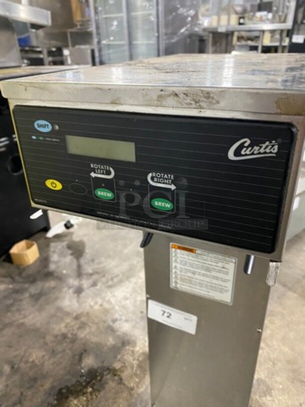 Curtis Commercial Countertop Iced Tea Brewer Machine! All Stainless Steel! Model: RTB SN: 13262793 120V 60HZ 1 Phase - Image 9 of 9
