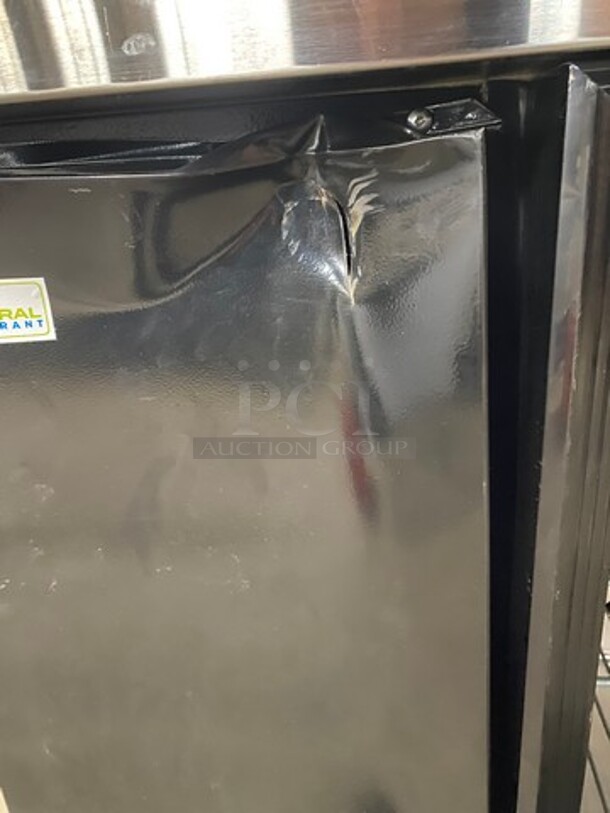 Dukers Commercial 3 Door Bar Back Cooler Merchandiser! Missing Doors! With Poly Coated Racks! Model: DBB72S3 115V 60HZ 1 Phase - Image 7 of 12