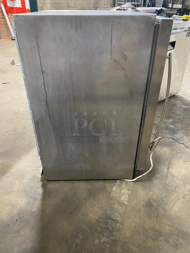 Uline Commercial Countertop Single Door Reach In Refrigerator/Freezer! All Stainless Steel! - Image 4 of 9