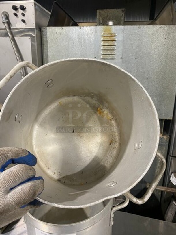 Uplate Aluminum Stock pots! 2x Your Bid! - Image 4 of 9