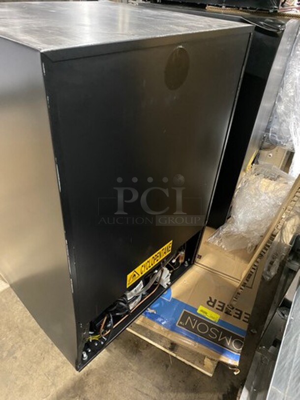 NEW! OUT OF THE BOX! SCRATCH-N-DENT! Whynter French Door Dual Zone Wine And Beer Can Cooler! With Through Doors! Wooden Wine Racks And Metal Racks! 20 Wine Bottle 60 Beer Can Capacity! Model: BWB2060FDS 115V - Image 4 of 11