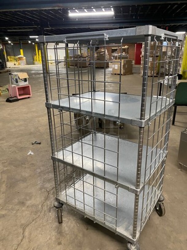 Metro Commercial Transport Rack! Stainless Steel! On Casters! - Image 3 of 6