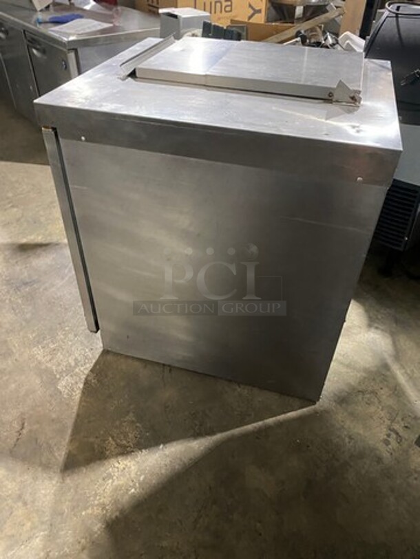 Delfield Commercial Single Door Lowboy/Worktop Cooler! All Stainless Steel! - Image 3 of 7